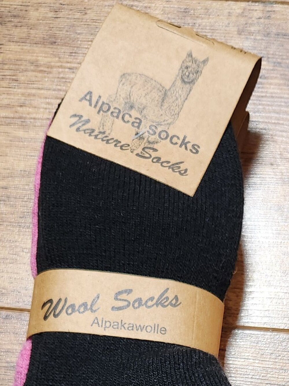 NATURE SOCK Alpaca Wool Crew Socks - 3 PAIRS - Sz 9 - 11 - NEW NWT - Picture 2 of 3